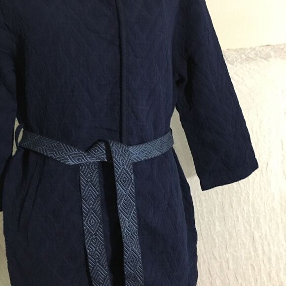 H&M Navy Belted Jacket Size XS - Picture 6 of 10